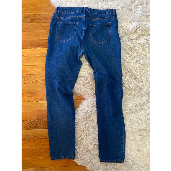 Forever 21 jeans denim 29 skinny mom straight leg - Picture 2 of 4